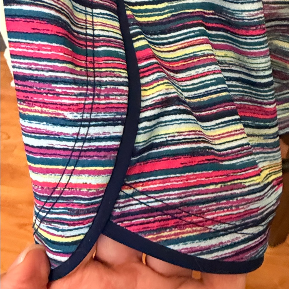 Lands' End Multicolor Striped Swim Skirt - Picture 6 of 6